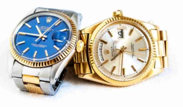 Rolex Oyster Perpetual Day- Date and Oyster Blue watch